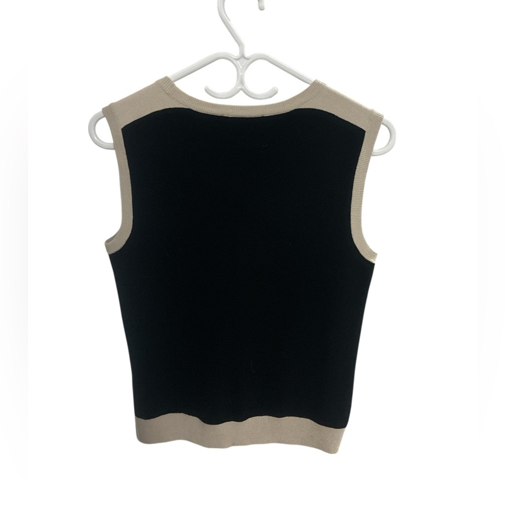 Hugo Boss Black and Tan Sleeveless Top - Picture 2 of 2